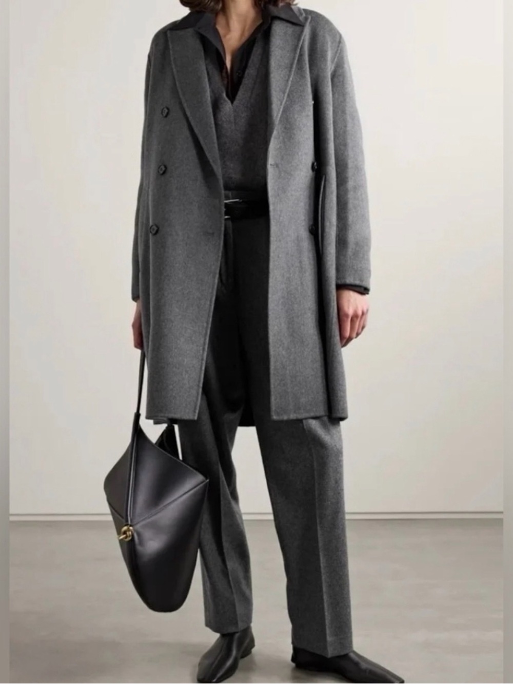 Theory Wool & Cashmere Coat Boy Coat Windsome 2 - NWT